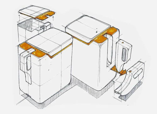 手繪口糧 超干凈的產品設計手繪草圖與電腦平面圖文制作的藝術融合